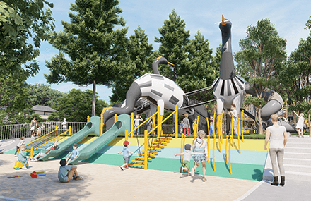 湖南保靖白鶴兒童公園